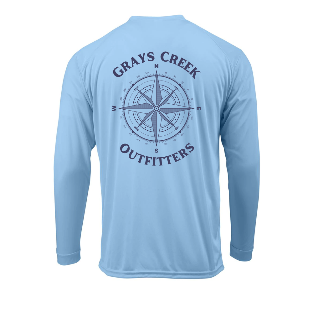 Creek Compass Performance Tee — Grays Creek Outfitters